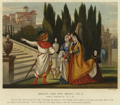 Szene aus Die Schöne und das Biest von Eleanor Vere Boyle